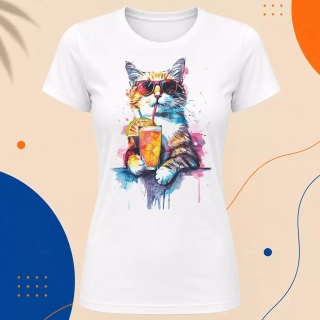 Dámské tričko - Cool Cat
