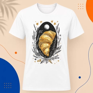 Pánské tričko - Croissant zlaté ráno