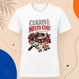 Pánské tričko - Cukroví místo činů