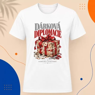 Pánské tričko - Dárková diplomacie