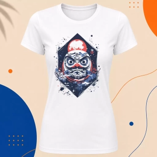 Dámské tričko - Daruma s planoucíma očima