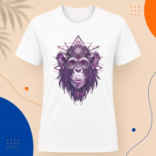 Pánské tričko - Enigmatic Monkey