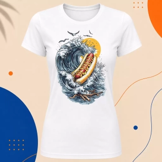 Dámské tričko - Hot Dog mořský vánek