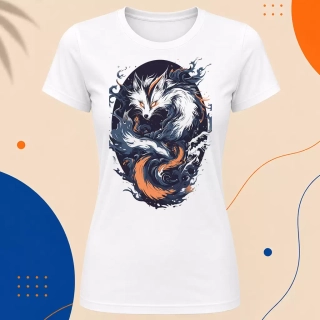 Dámské tričko - Kitsune s devíti ocasy