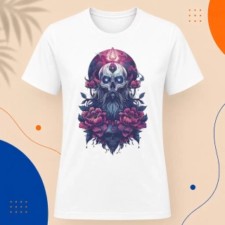 Pánské tričko - Graveyard Skull