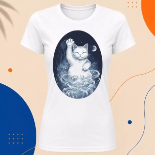 Dámské tričko - Maneki Neko volá štěstí