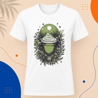 Pánské tričko - Matcha Tea zelený rituál