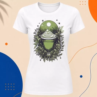 Dámské tričko - Matcha Tea zelený rituál
