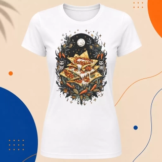 Dámské tričko - Nachos roztavený podvečer