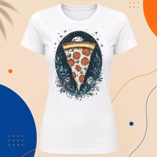 Dámské tričko - Pizza křupavé sen