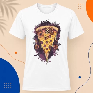 Pánské tričko - Pizza voní štěstím