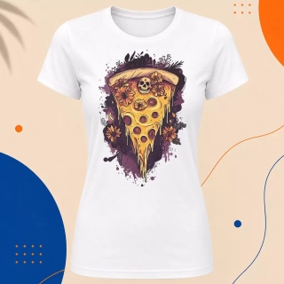 Dámské tričko - Pizza voní štěstím