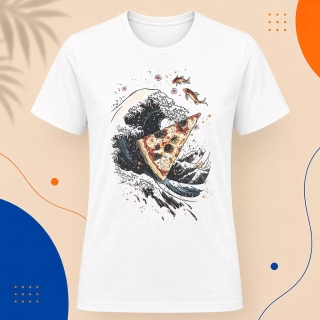 Pánské tričko - Pizza zlatá kůrka