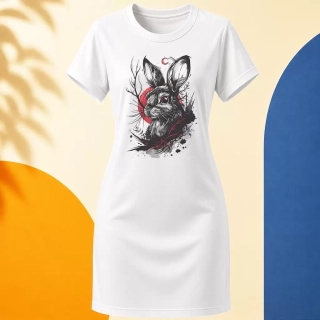 Šaty - Rabbit at Blood Moon