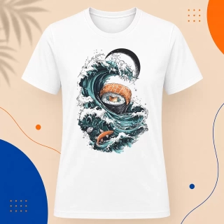 Pánské tričko - Sushi mořský vzpomínka