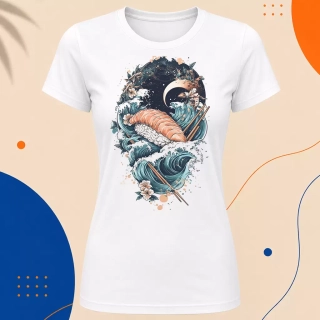 Dámské tričko - Sushi tichý oceán