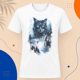 Pánské tričko - Mysterious Cat