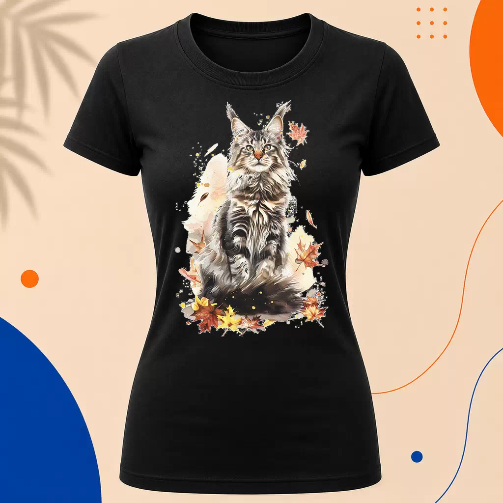 Dámské tričko - Harvest Cat