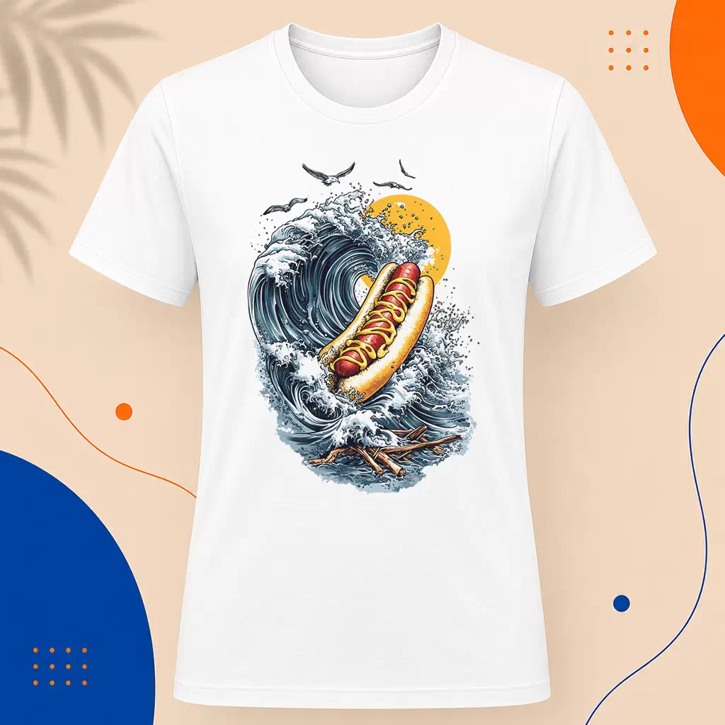 Pánské tričko - Hot Dog mořský vánek
