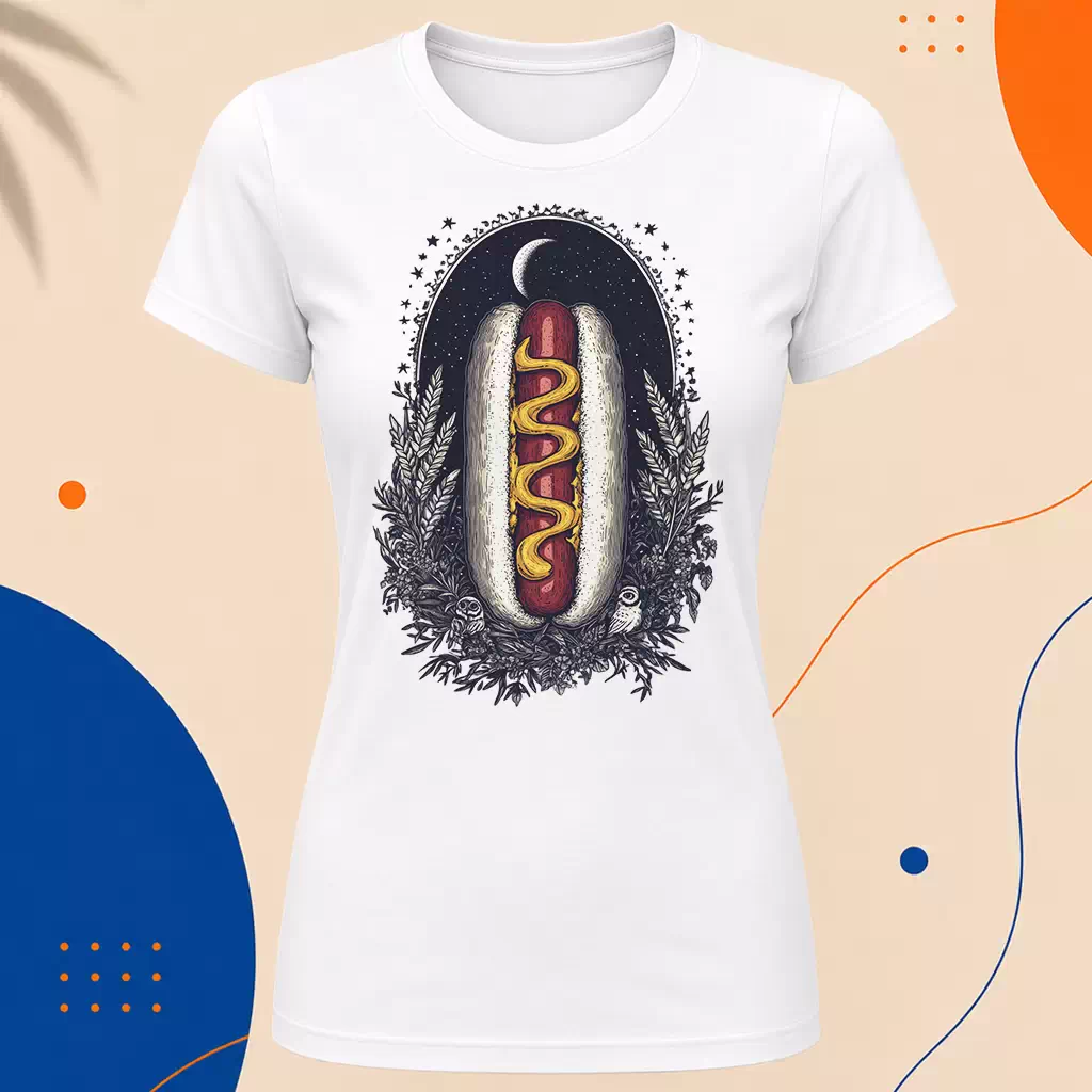 Dámské tričko - Hot Dog voní letem