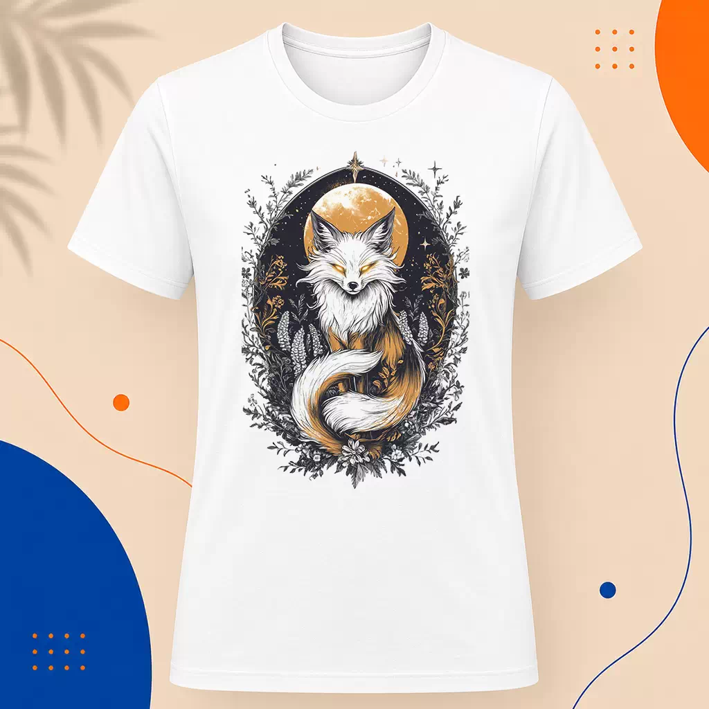 Pánské tričko - Kitsune poslední z devíti