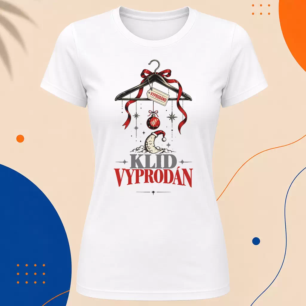 Dámské tričko - Klid vyprodán