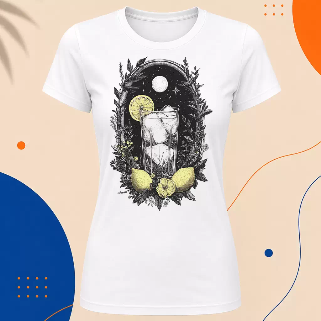 Dámské tričko - Limonáda citrónové ráno