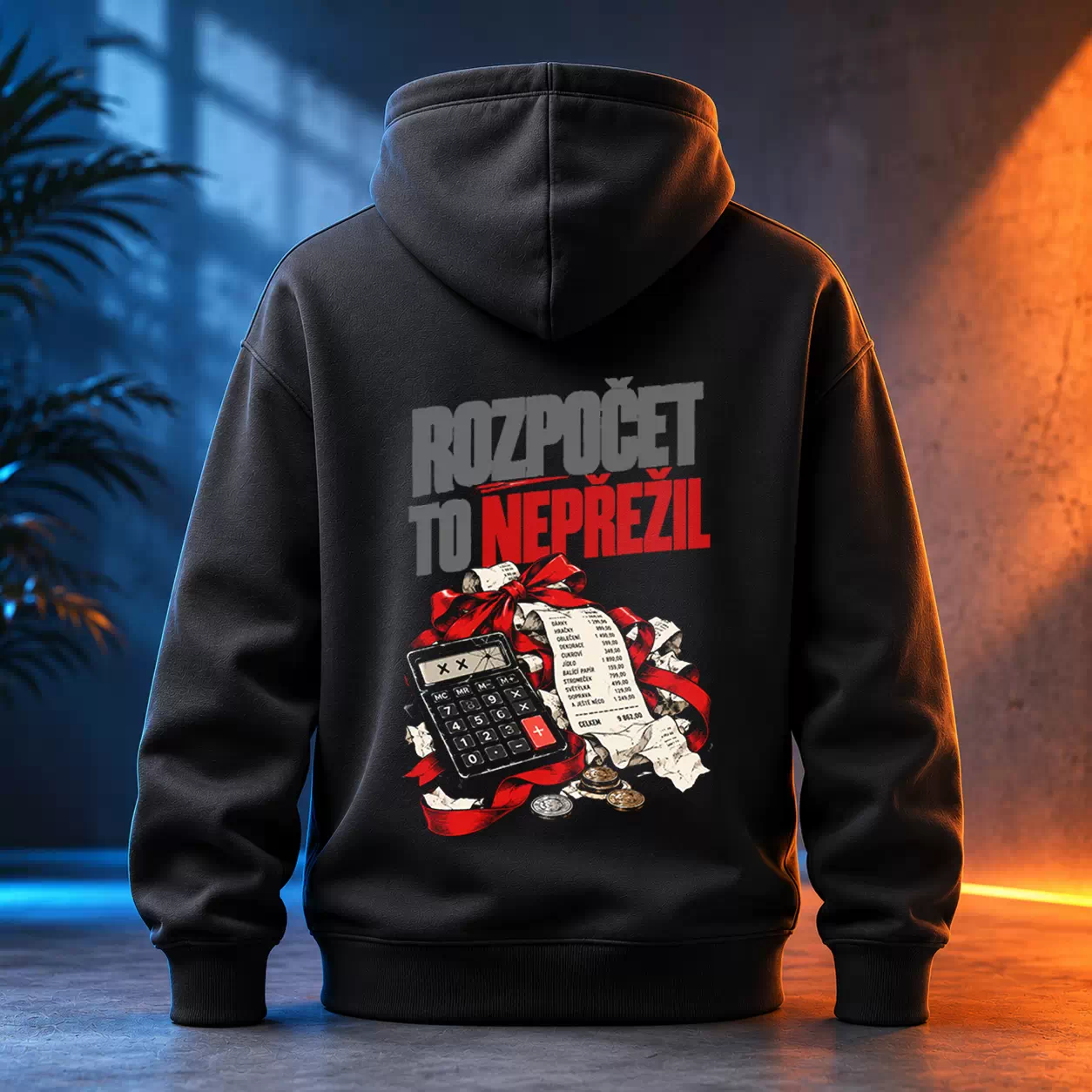 Unisex mikina - Rozpočet to nepřežil