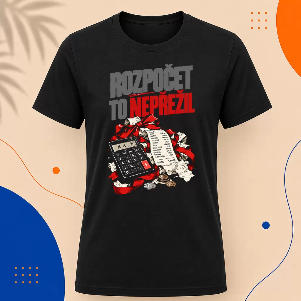 Pánské tričko - Rozpočet to nepřežil