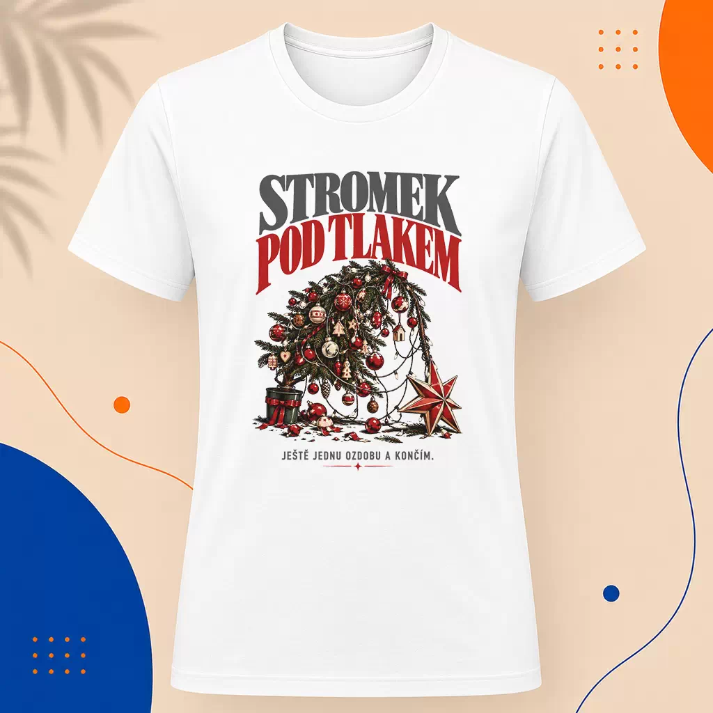 Pánské tričko - Stromek pod tlakem